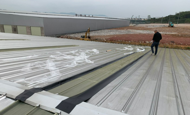 天宁厂房屋面防水维修案例